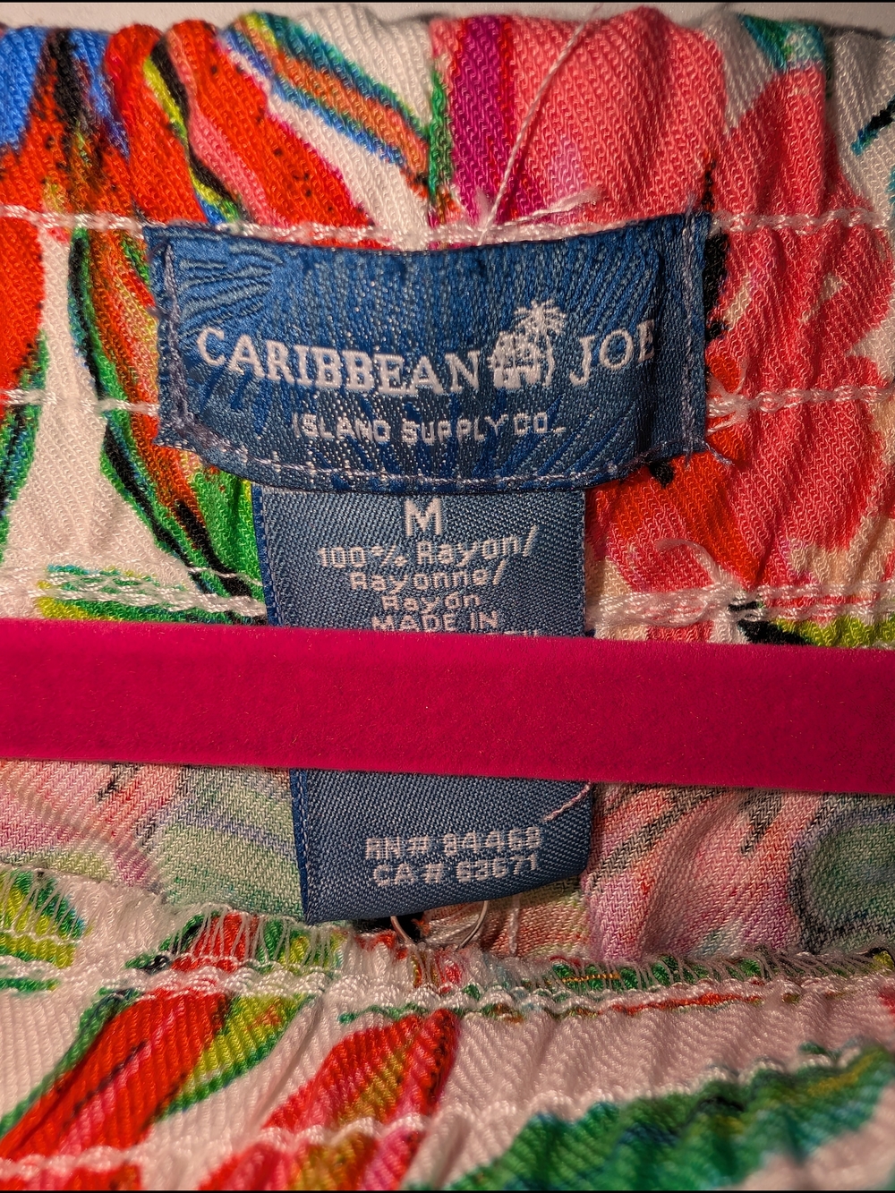 221 Tropical Floral Drawstring Women’s Shorts - Multi - Picture 4 of 7